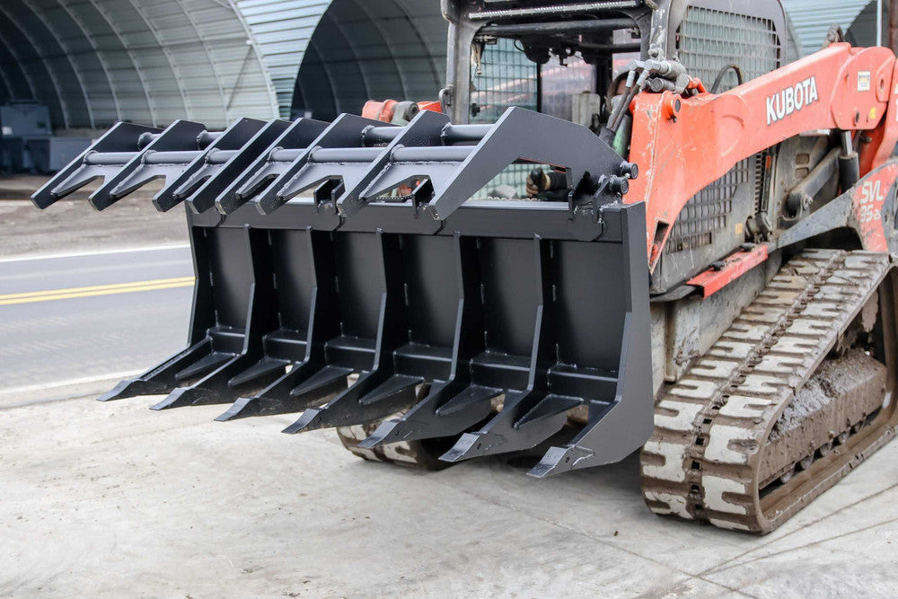 Express Steel Vertical Extreme Grapple | SKU ES20160 | Width 72" | Hydraulic Flow 15–25 GPM | For Skid Steers