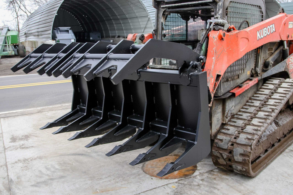Express Steel Vertical Extreme Grapple | SKU ES20160 | Width 72" | Hydraulic Flow 15–25 GPM | For Skid Steers