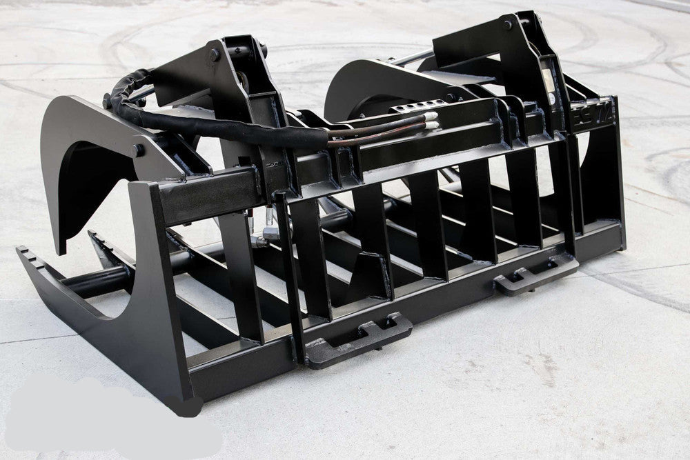 Express Steel | Root Grapple | Model 72" XHD | SKU ES20130 | Width 72" | Hydraulic Flow 15 To 25 GPM | For Skid Steers