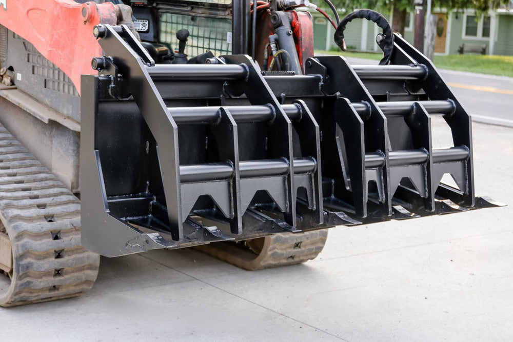 Express Steel | Vertical Extreme Grapple | SKU ES20170 | Width 78" | Hydraulic Flow 15 To 25 GPM | For Skid Steers