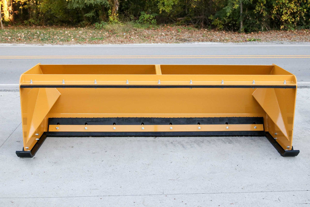 Express Steel | Snow Pusher | Model XD30 Pullback | SKU ES9X30PB08 | Width 8' | Hydraulic Flow 18 To 25 GPM | For Tractor & Skid Steers