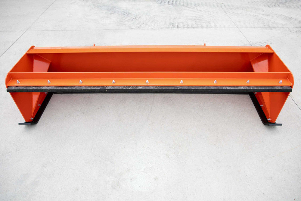 Express Steel | Pullback Snow Pusher | Model 8′ XP24 | SKU ES924PB08 | Width 96" | Hydraulic Flow 0 To 25 GPM | Horsepower 35+ HP | For Skid Steers, Tractors & Loaders