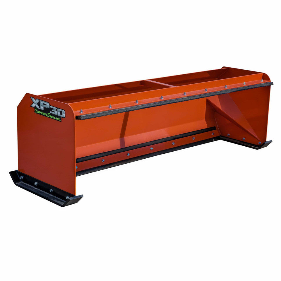 Express Steel | Snow Pusher | Model 8′ XP30 Pullback | SKU ES930PB08 | Width 101" | Hydraulic Flow 15 To 25 GPM | Horsepower 40+ HP | For Skid Steers & Tractors