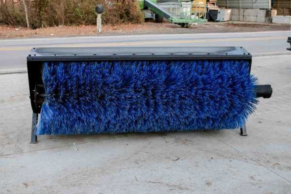 Express Steel | Hydraulic Angle Broom | SKU ES50120 | Width 84" | Hydraulic Flow 15 To 25 GPM | For Skid Steer
