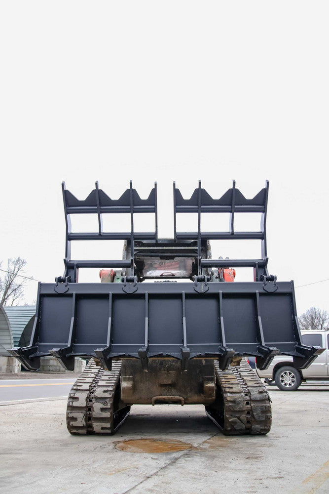 Express Steel | Vertical Extreme Grapple | SKU ES20180 | Width 84" | Hydraulic Flow 15 To 25 GPM | For Skid Steers