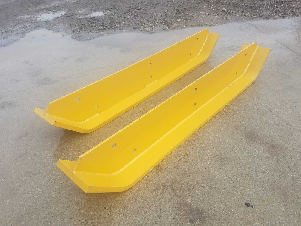 Express Steel | Snow Pusher Box Blade Shoes | Model 48" AR400 SNO | SKU 217 | Width 48" | Heavy-Duty Wear Shoes | For SP10L To SP30L Snow Pushers