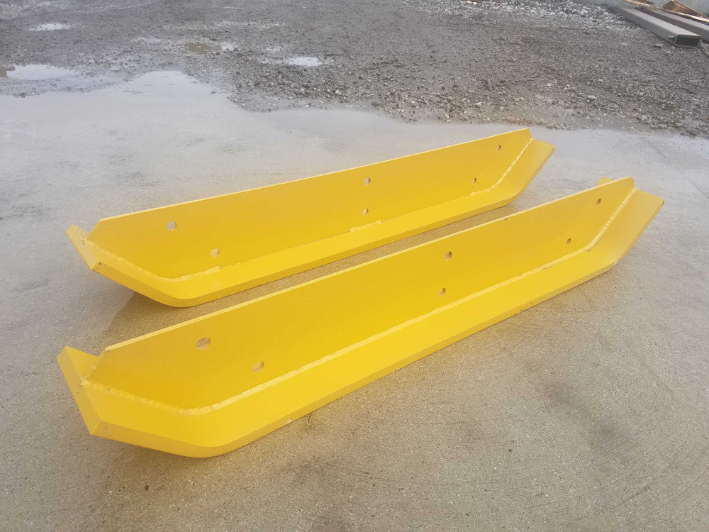 Express Steel | Snow Pusher Box Blade Shoes | Model 48" AR400 SNO | SKU 217 | Width 48" | Heavy-Duty Wear Shoes | For SP10L To SP30L Snow Pushers