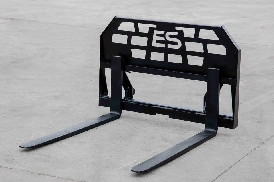 Express Steel | Pallet Forks | Model JD Global Euro | SKU ES60130 | Frame Width 50" | Horsepower 40 To 100 HP | For Tractors & Loaders