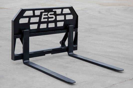 Express Steel | Pallet Forks | Model JD Global Euro | SKU ES60130 | Frame Width 50" | Horsepower 40 To 100 HP | For Tractors & Loaders