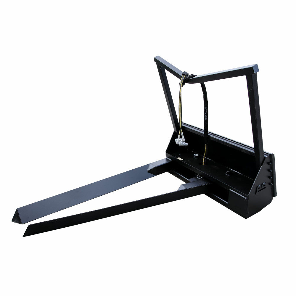 Express Steel | Forks | Model Nursery | SKU ES60400 | Fork Length 65" | Capacity 3,000 lb | Hydraulic Flow 0 To 25 GPM | For Skid Steer
