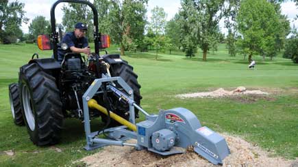 Baumalight | 3 Point Hitch Stump Grinder | 3P34 | 34" Rotor | 50-80 HP | For Tractor