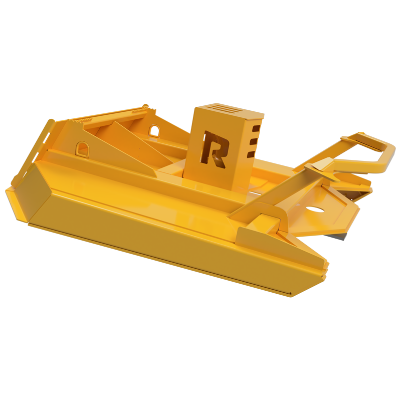 Rockland Extreme Duty Brush Cutter with Bidirectional Blades for Skid Steers