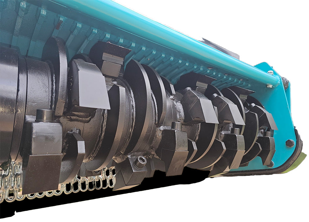 Ferntree FF Series Mulcher | F2-E70VM | 27” Cutting Width | 12” Max Cutting Diameter | For 5-12 Ton Mini Excavators