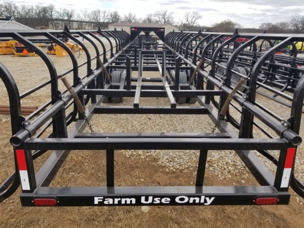 2020 Industrias America Double Wide Bale Trailer | Model 20X4 (Manual Bale Trailer) | Length 20' | Pull Type