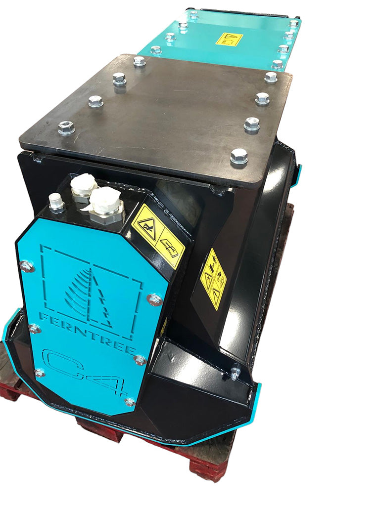 Ferntree FF40 Forestry Mulcher | 40" Cutting Width | with fixed tool Rotor | For 5-13 Ton Excavators