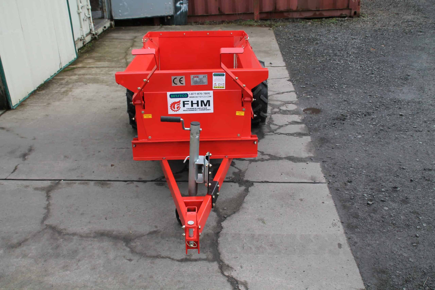 Farmer Helper | Manure Spreader | Model FH-25G | 44″ Width | Ground Drive | 27 Bushel Capacity | Horsepower 15 To 30 HP | For Tractors