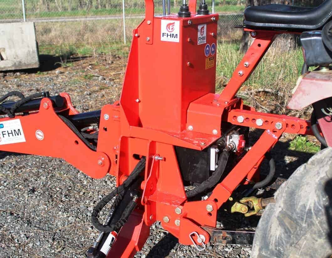Farmer-Helper | Self-Contained Backhoes | Model FH-BH5, FH-BH6 & FH-BH7 | Digging Depth 5', 6' & 7' Feet | Horsepower 18 To 30+ HP | Cat-I 3-Point Linkage | For Tractor