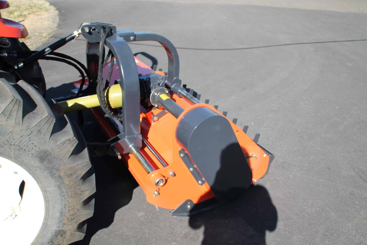 Farmer Helper | Super Heavy Duty Flail Mower | Model FH-D Series | Working Width 47" to 71" | Horsepower 25 To 65 HP | For Tractors