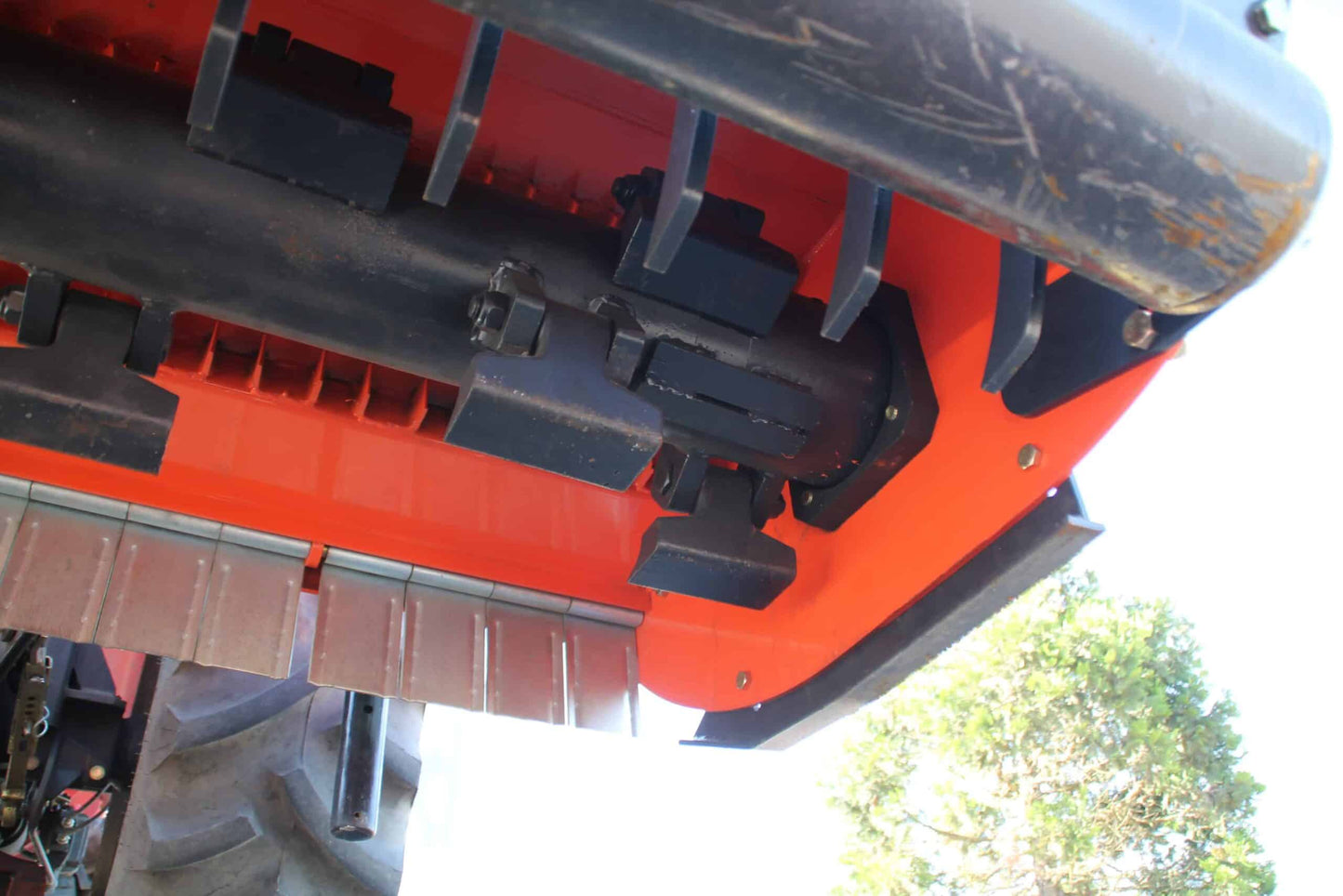 Farmer Helper | Super Heavy Duty Flail Mower | Model FH-D Series | Working Width 47" to 71" | Horsepower 25 To 65 HP | For Tractors