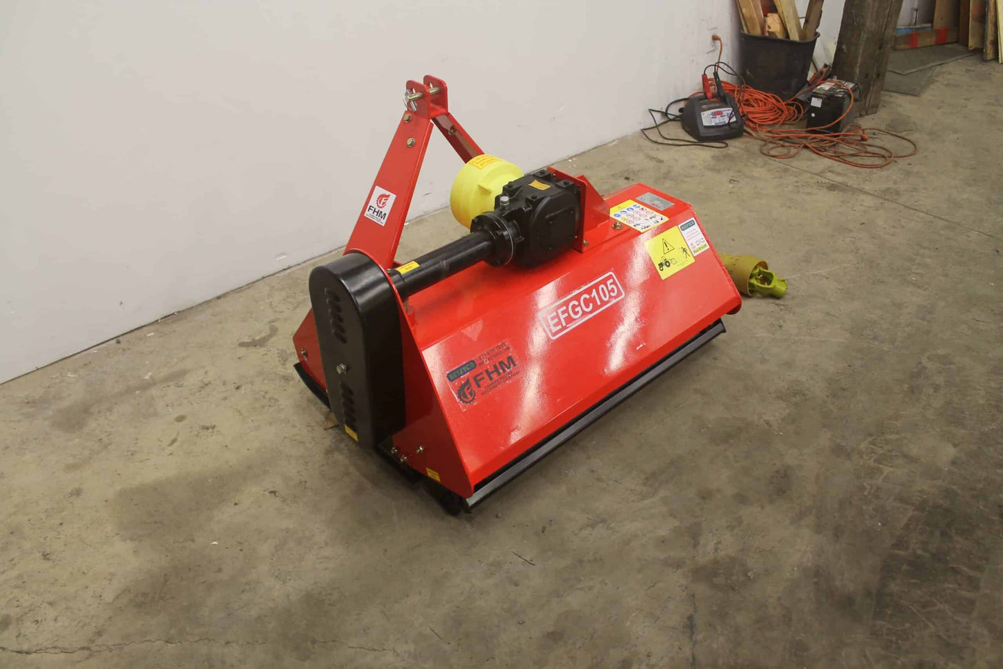 Farmer Helper | Heavy Duty Flail Mower | Model EFGC Series | Width 41" To 77" | Horsepower 20 To 65 HP | For Tractors