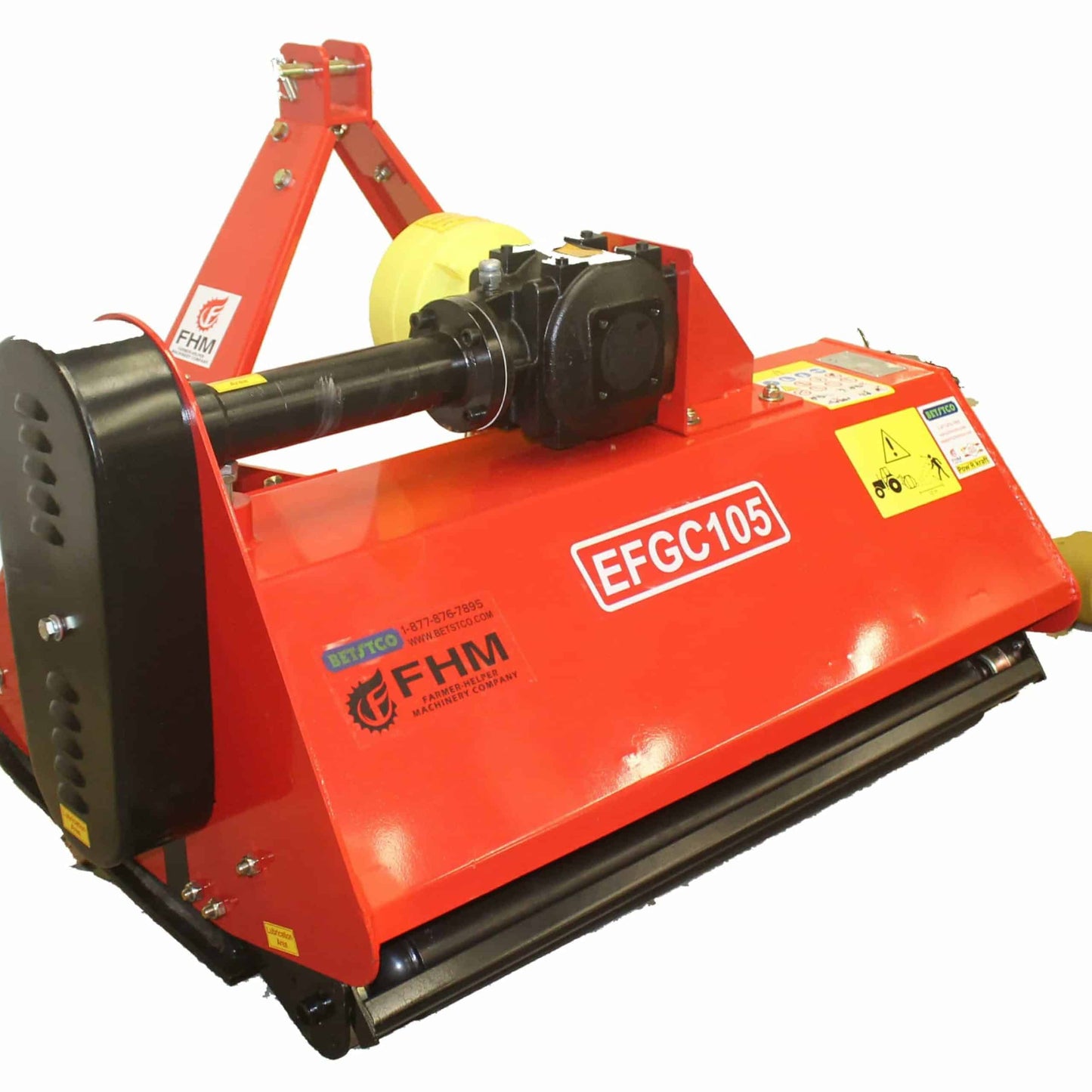 Farmer Helper | Heavy Duty Flail Mower | Model EFGC Series | Width 41" To 77" | Horsepower 20 To 65 HP | For Tractors
