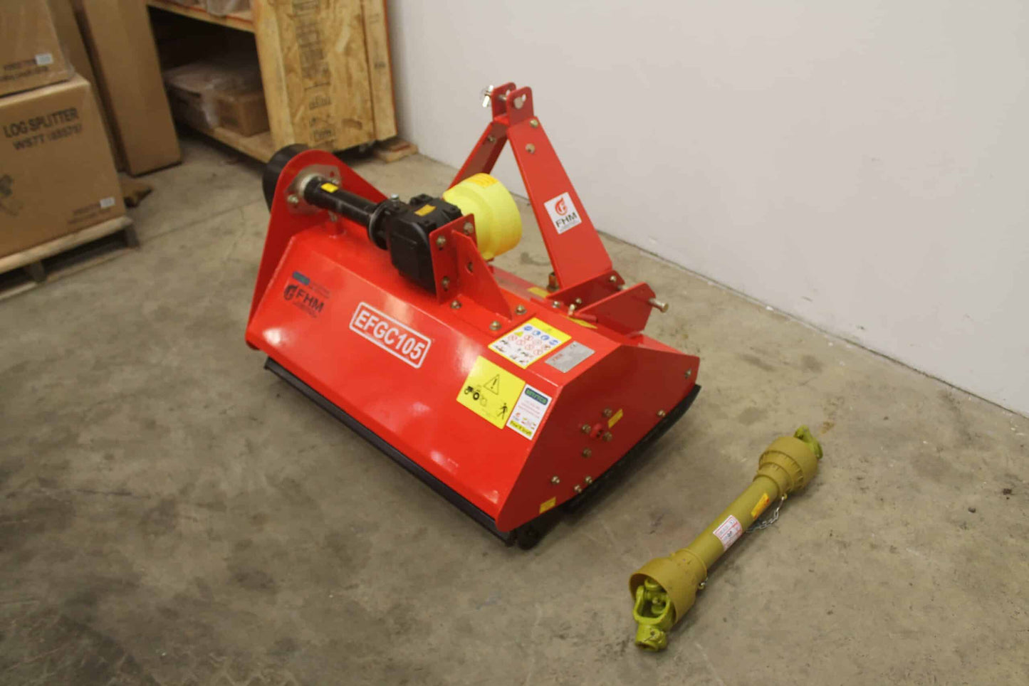 Farmer Helper | Heavy Duty Flail Mower | Model EFGC Series | Width 41" To 77" | Horsepower 20 To 65 HP | For Tractors