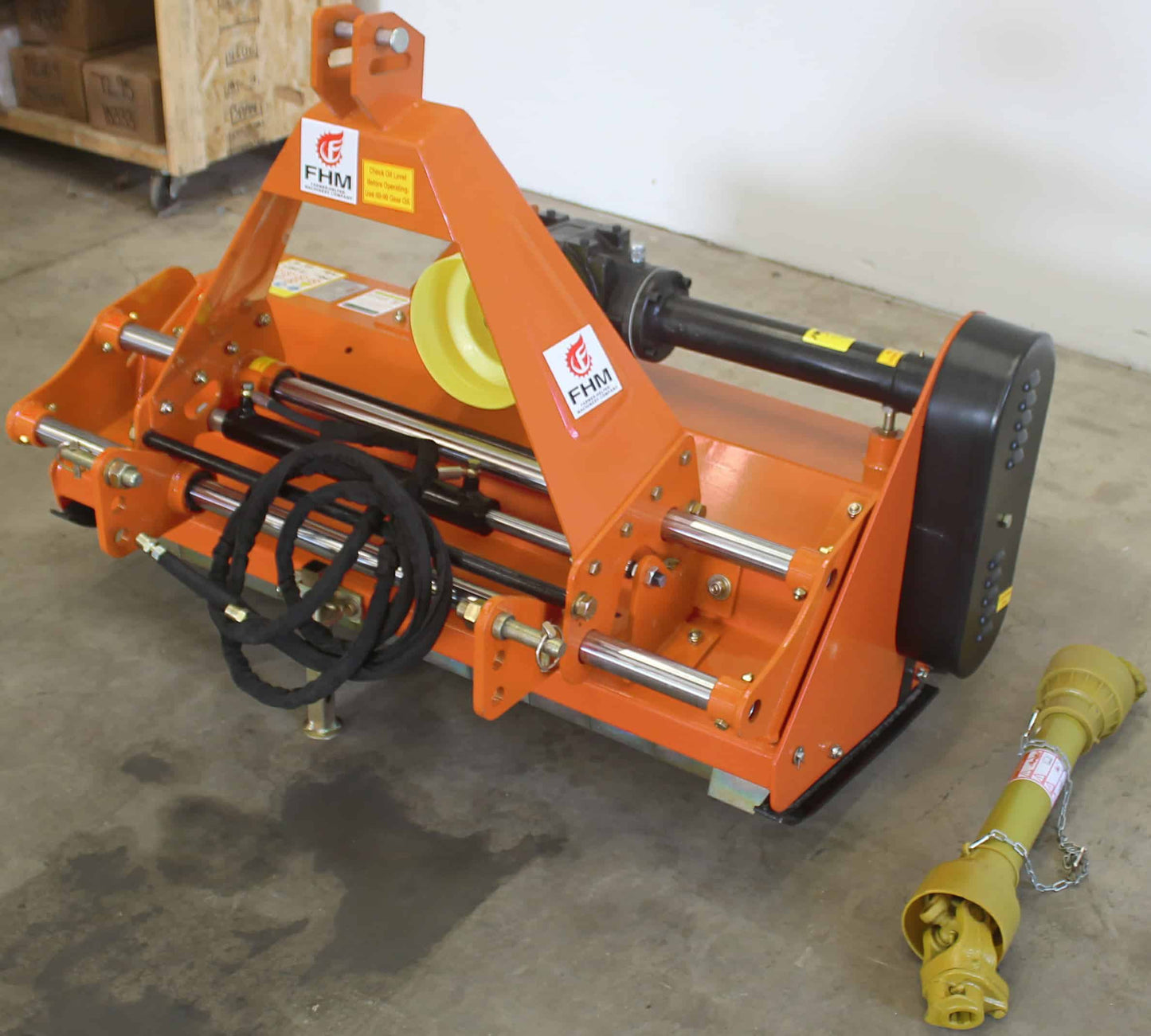 Farmer Helper | Heavy Duty Flail Mower | Model EFGC Series | Width 41" To 77" | Horsepower 20 To 65 HP | For Tractors