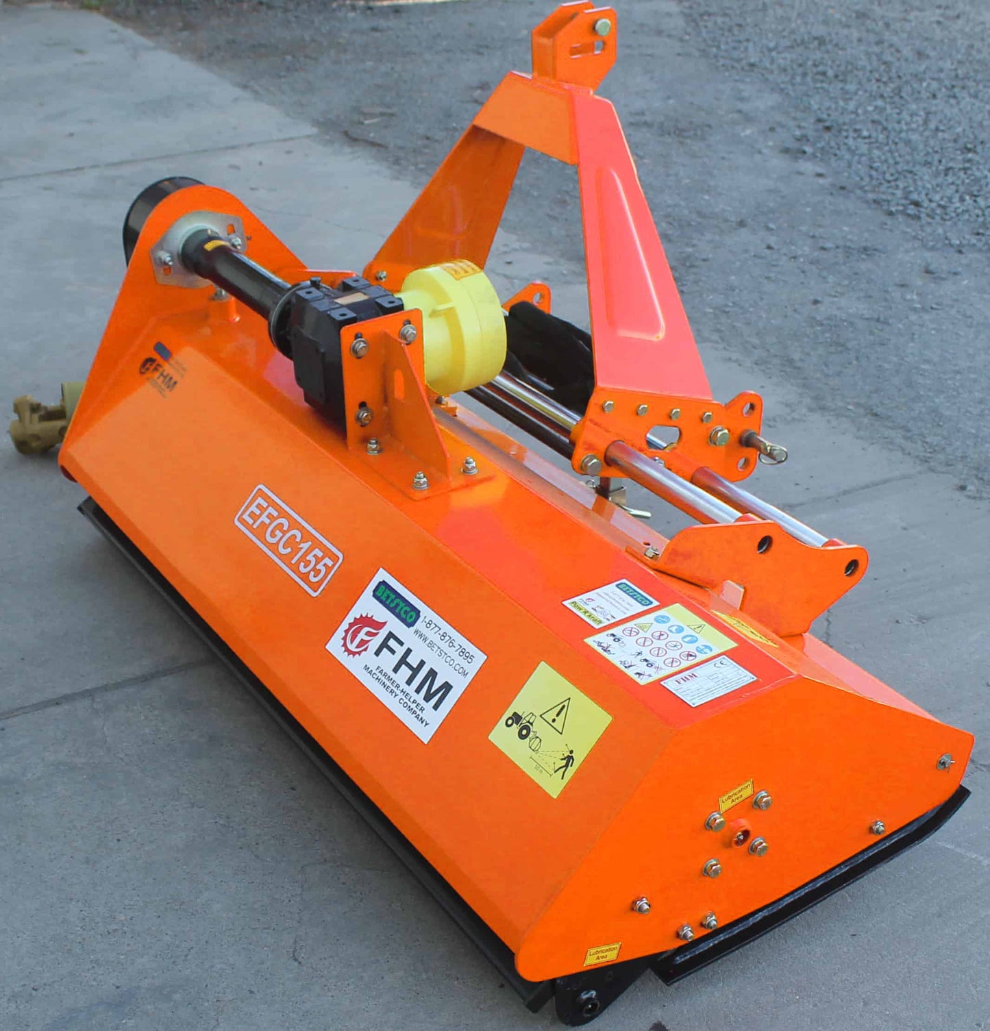 Farmer Helper | Heavy Duty Flail Mower | Model EFGC Series | Width 41" To 77" | Horsepower 20 To 65 HP | For Tractors