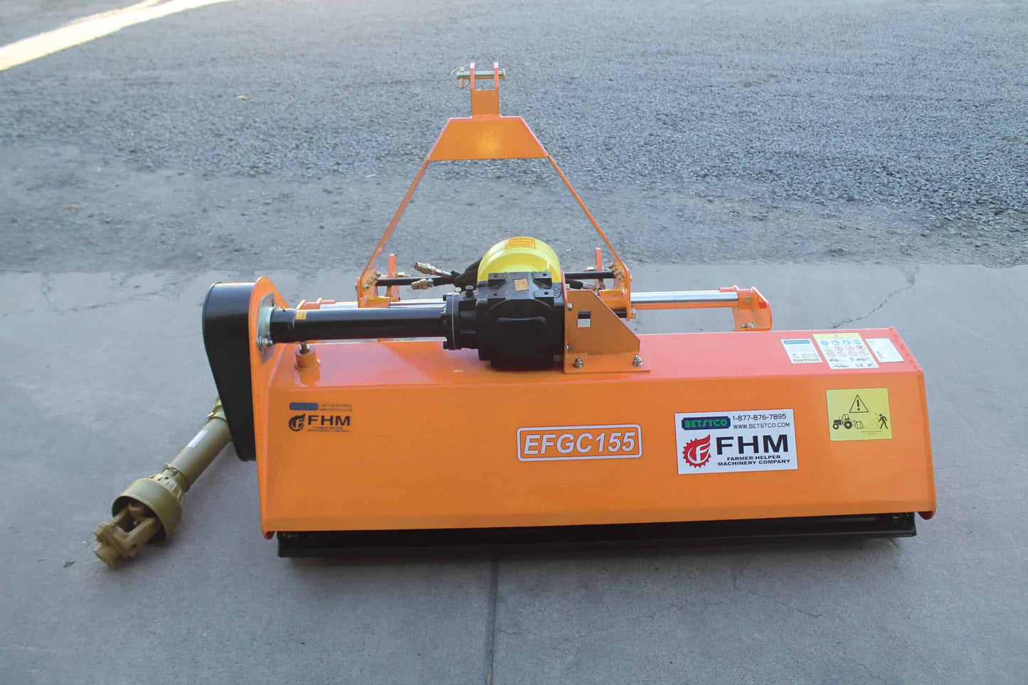 Farmer Helper | Heavy Duty Flail Mower | Model EFGC Series | Width 41" To 77" | Horsepower 20 To 65 HP | For Tractors