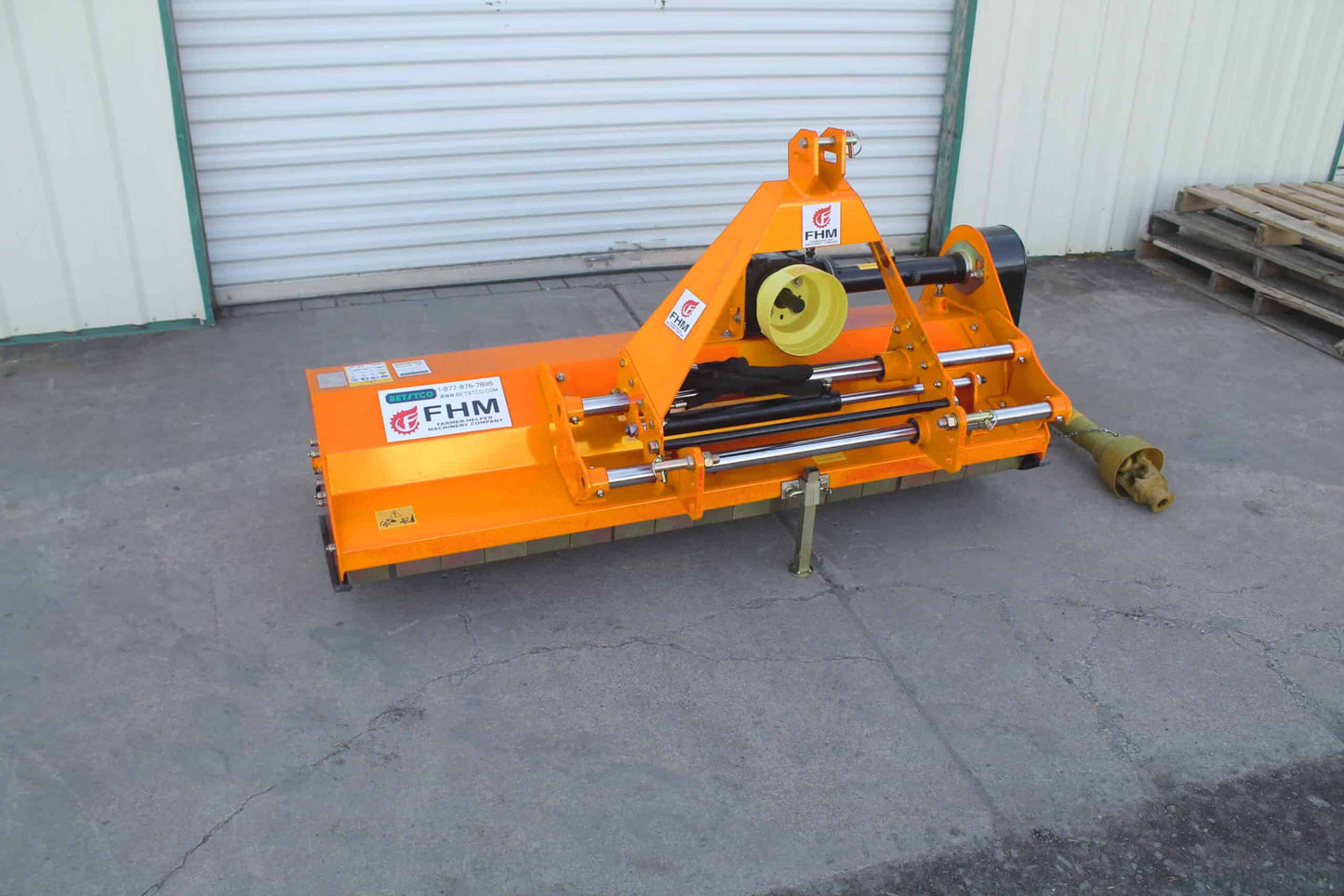 Farmer Helper | Heavy Duty Flail Mower | Model EFGC Series | Width 41" To 77" | Horsepower 20 To 65 HP | For Tractors