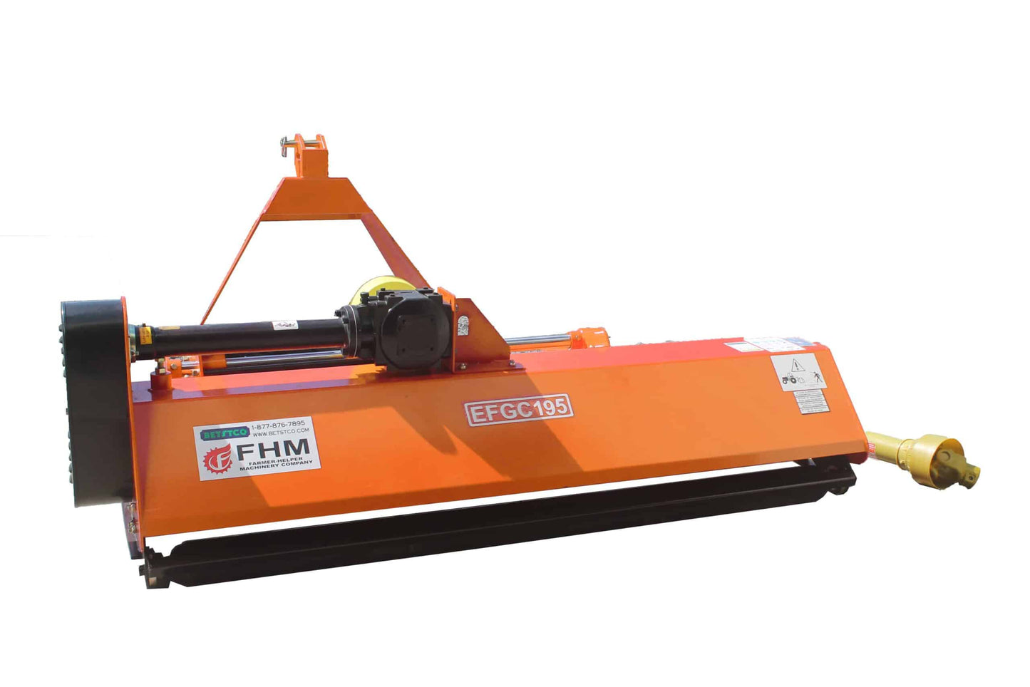 Farmer Helper | Heavy Duty Flail Mower | Model EFGC Series | Width 41" To 77" | Horsepower 20 To 65 HP | For Tractors