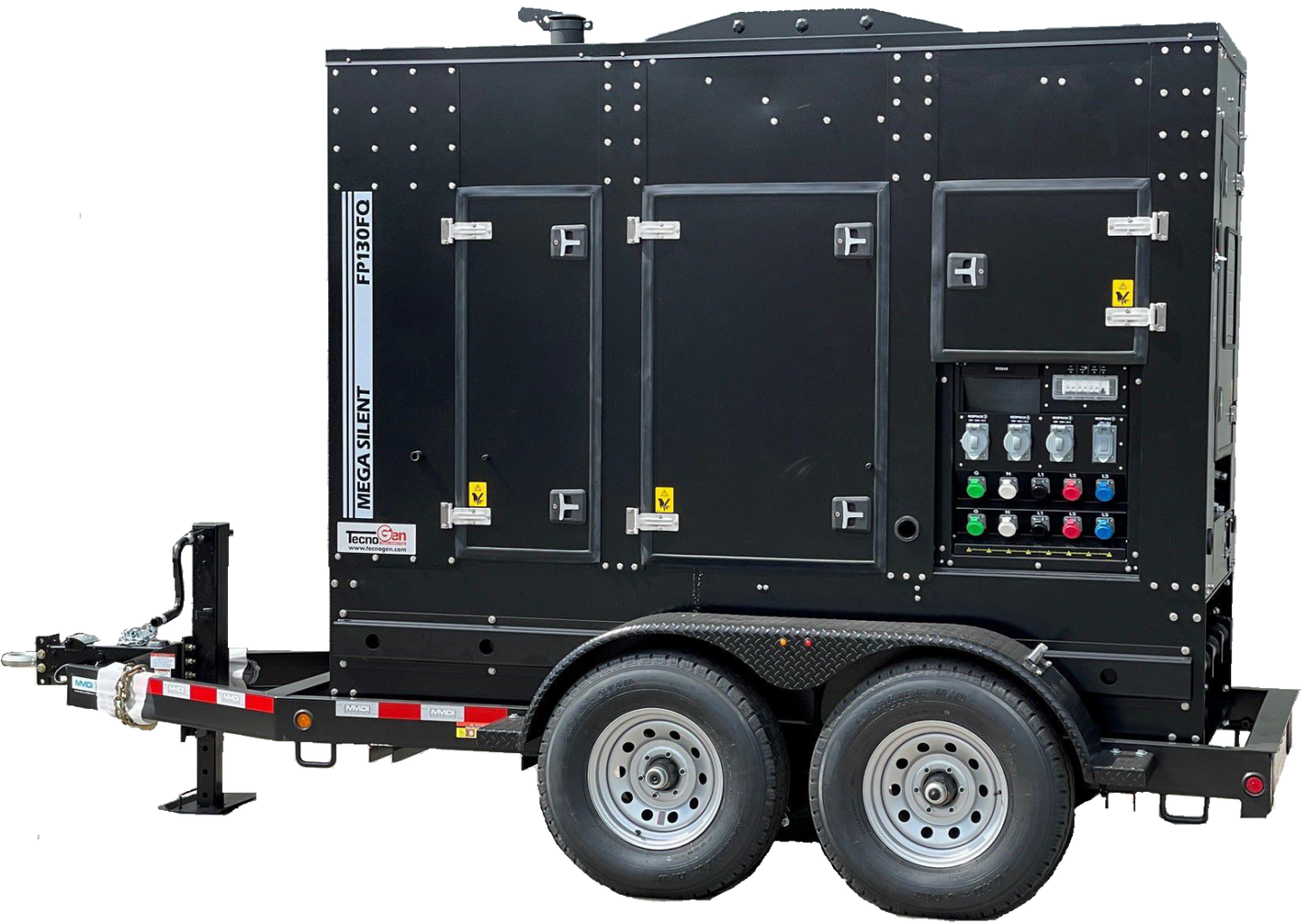 TecnoGen Mega Silent Series 104kW 130kVA FP130FQ Generator