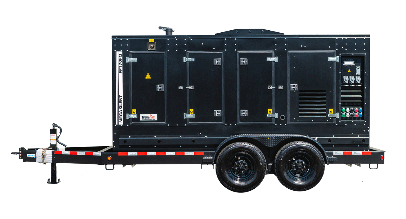 TecnoGen Mega Silent Series 137kW 170kVA FP170FQ Generator