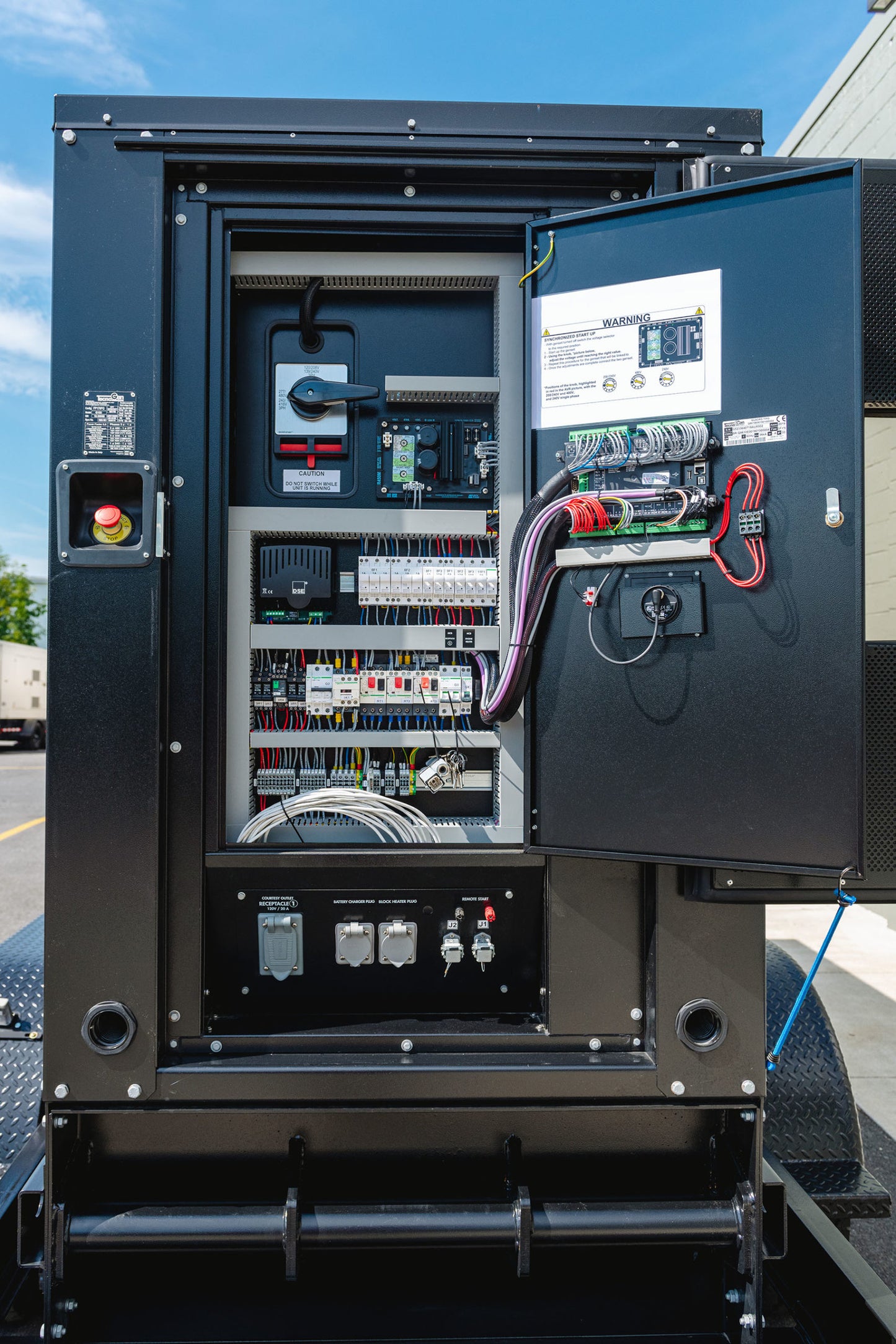 TecnoGen Mega Silent Series 185kW 230kVA FP230FQ Generator