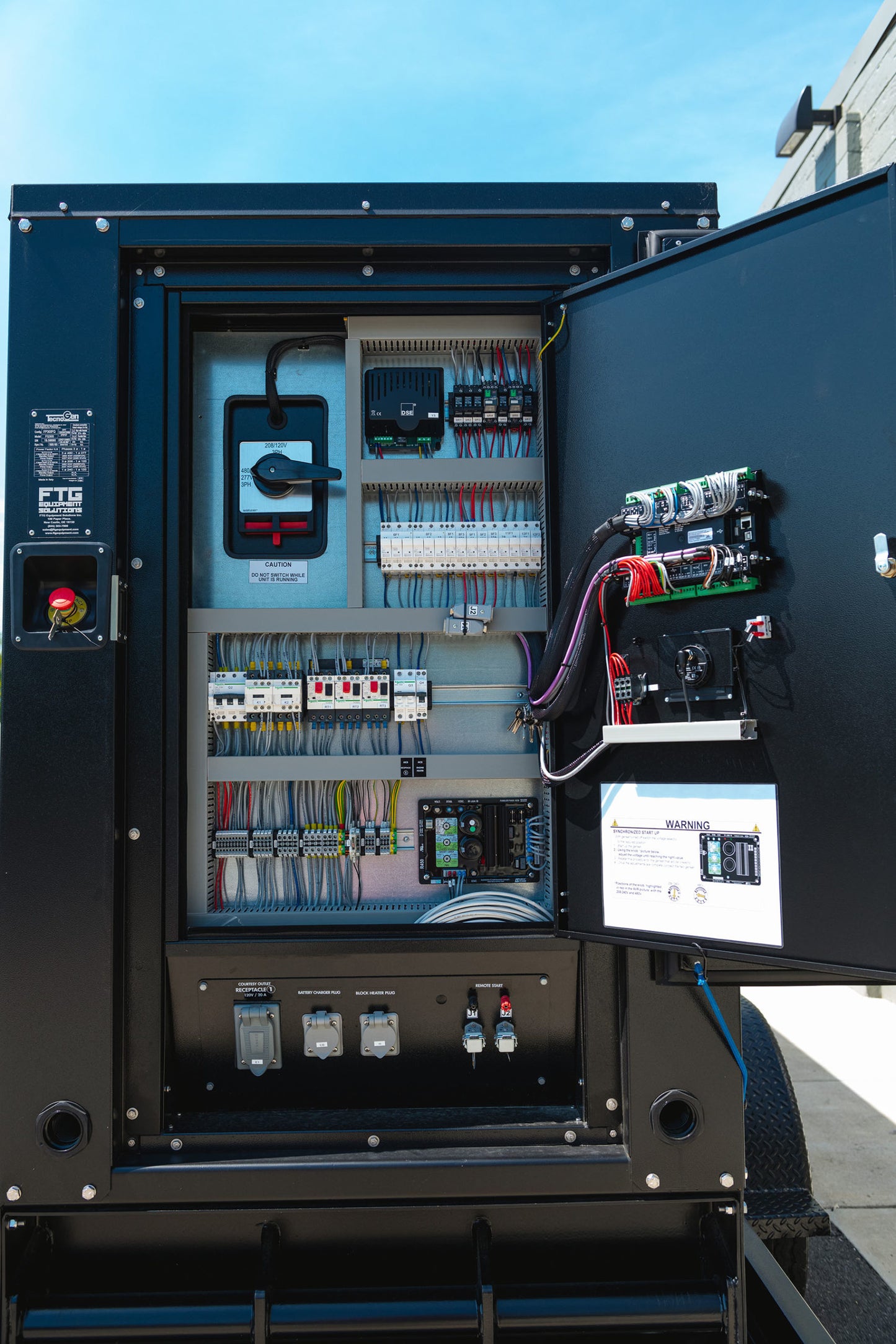 TecnoGen Mega Silent Series 276kW 350kVA FP350FQ Generator