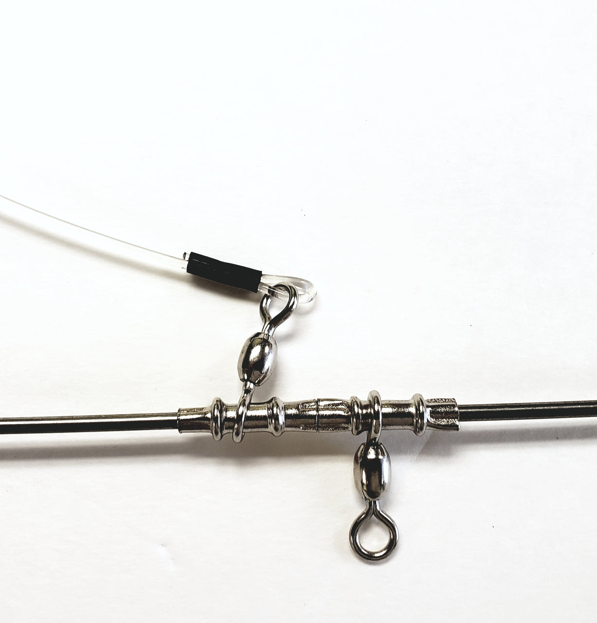 Fish Razr Tackle Braced Spreader Bar | 24" Bar Length | .125" Bar Diameter | For Teaser Platform