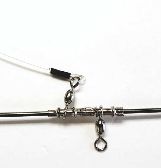 Fish Razr Tackle Braced Spreader Bar | 36" Bar Length | .125" Bar Diameter