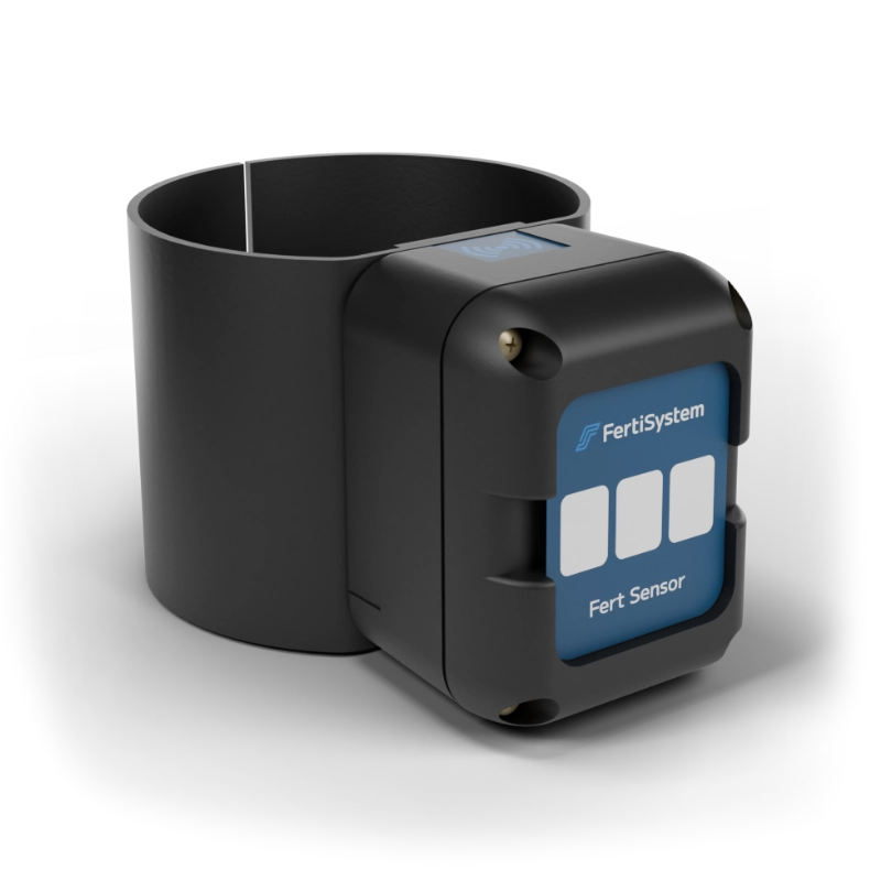 FertiSystem Fert Sensor | AT200 Display Wireless Non-Optical Flow Sensor | Width 2.5" | 50–500+ HP | For Tractor
