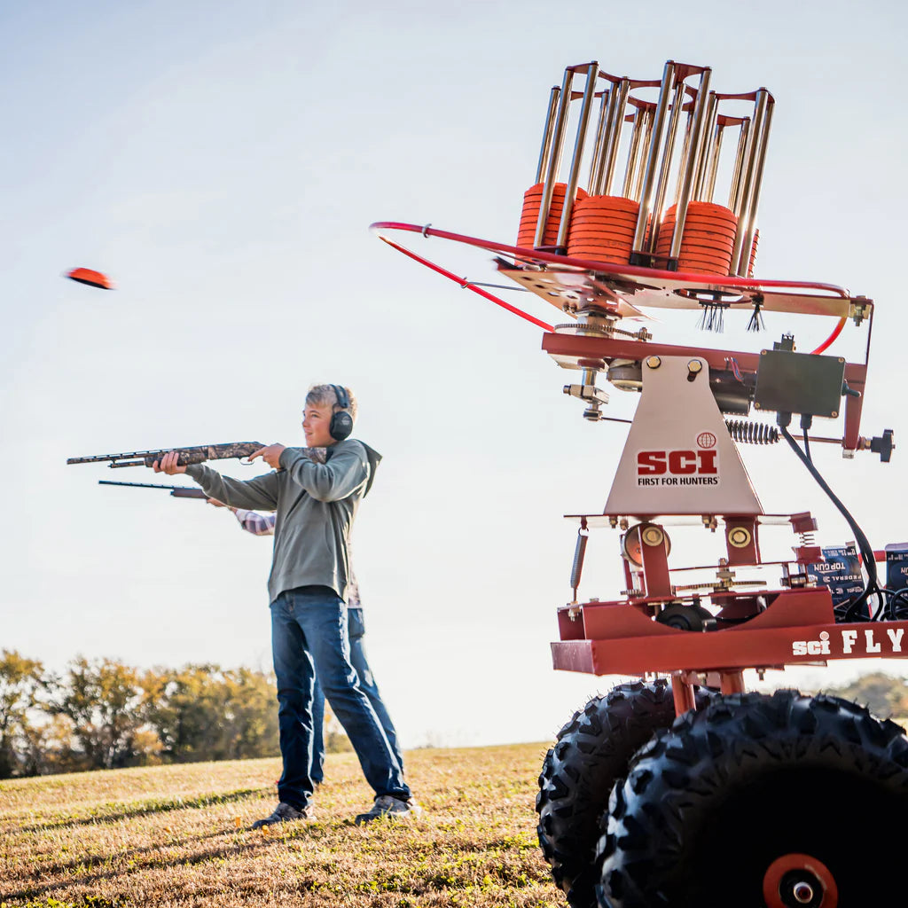 Do All Traps Flyway 4x4 180x Clay Thrower Wagon - SCI Edition | Clay Capacity 180 clays | Reset Time 2.5 seconds