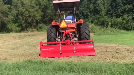 Farm-Maxx Heavy Duty Gear Drive Rotary Tiller | FHH Series | 8 & 10’ Tiller | Working Width 102" & 122" | Horsepower 90-140 HP | For Tractors
