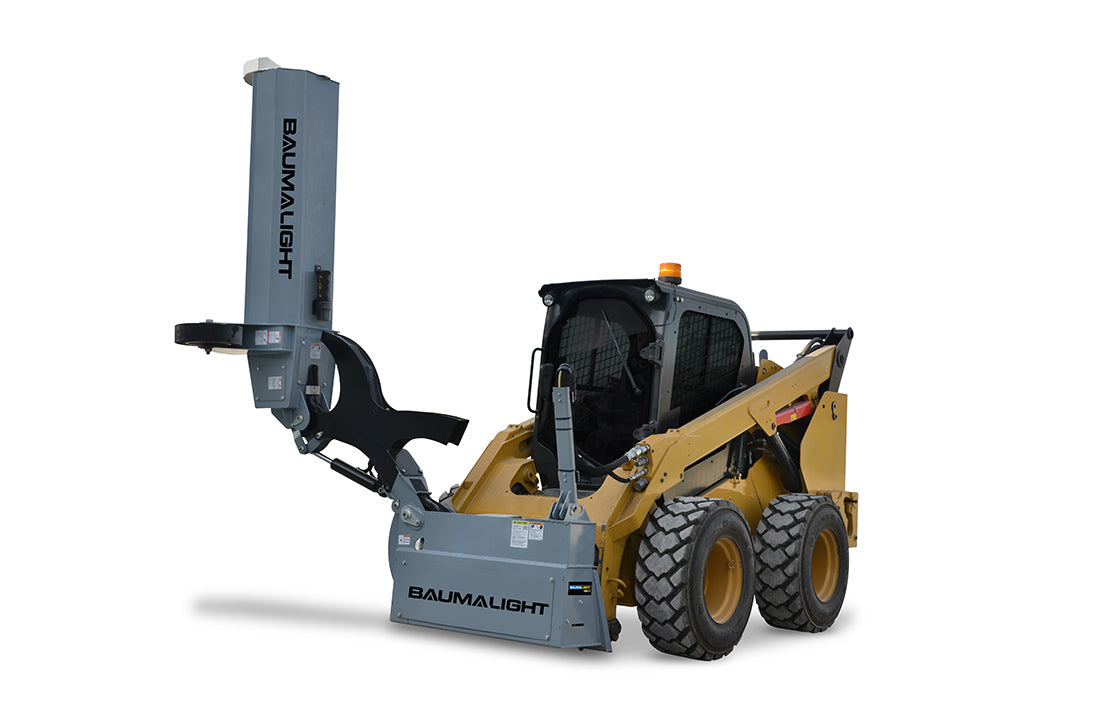 Baumalight Boom Mower | Model SWA/SWF Series | Reach 6' To 14' | Cutting Width 48" & 60" | Hydraulic Flow Range 15-35 GPM | For Skid Steers