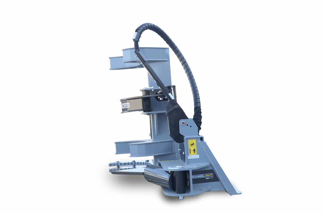 Baumalight Tree Shear With Buncher | Model ISH/ISR Series | Limb Cutting Size 10" & 12" | Hydraulic Flow 10 To 60 GPM | For Skid Steers