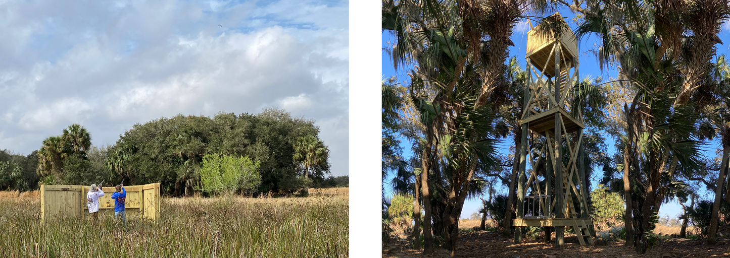 Florida Pheasant Hunting Trip - Tower Shoot