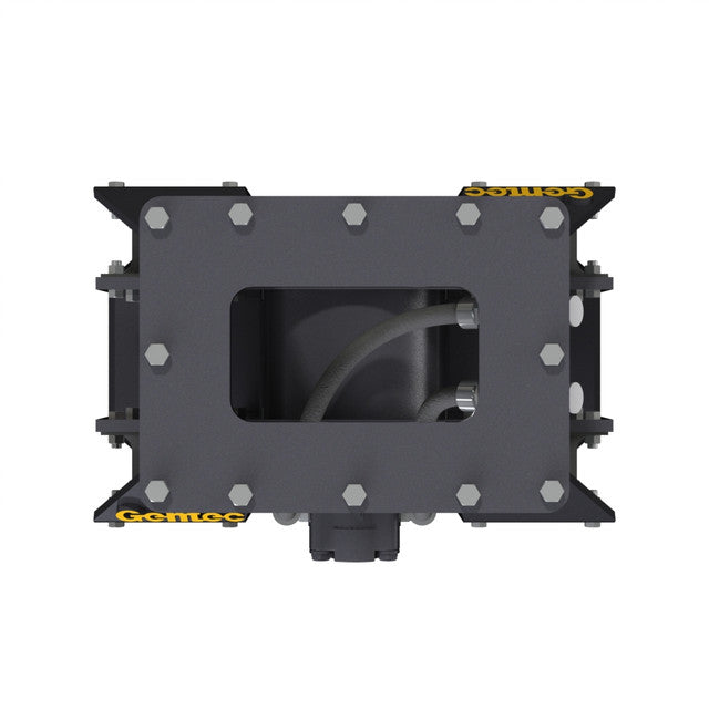 Gentec Equipment Hydraulic Plate Vibratory Compactor | Model GE870F | Bottom Plate 18" x 21" | Machine Size 1.5–9.9 Tons | For Excavators