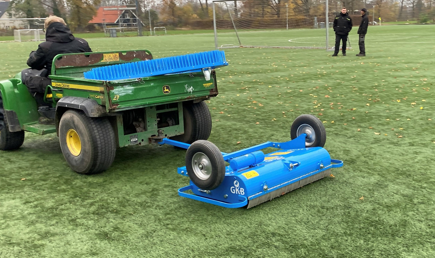 GKB Aerator | Model AR100‑AR200 | Width 39"‑79" | Horsepower 10‑50 HP | Towing eye / 3‑point (Cat I/II) | For Tractor