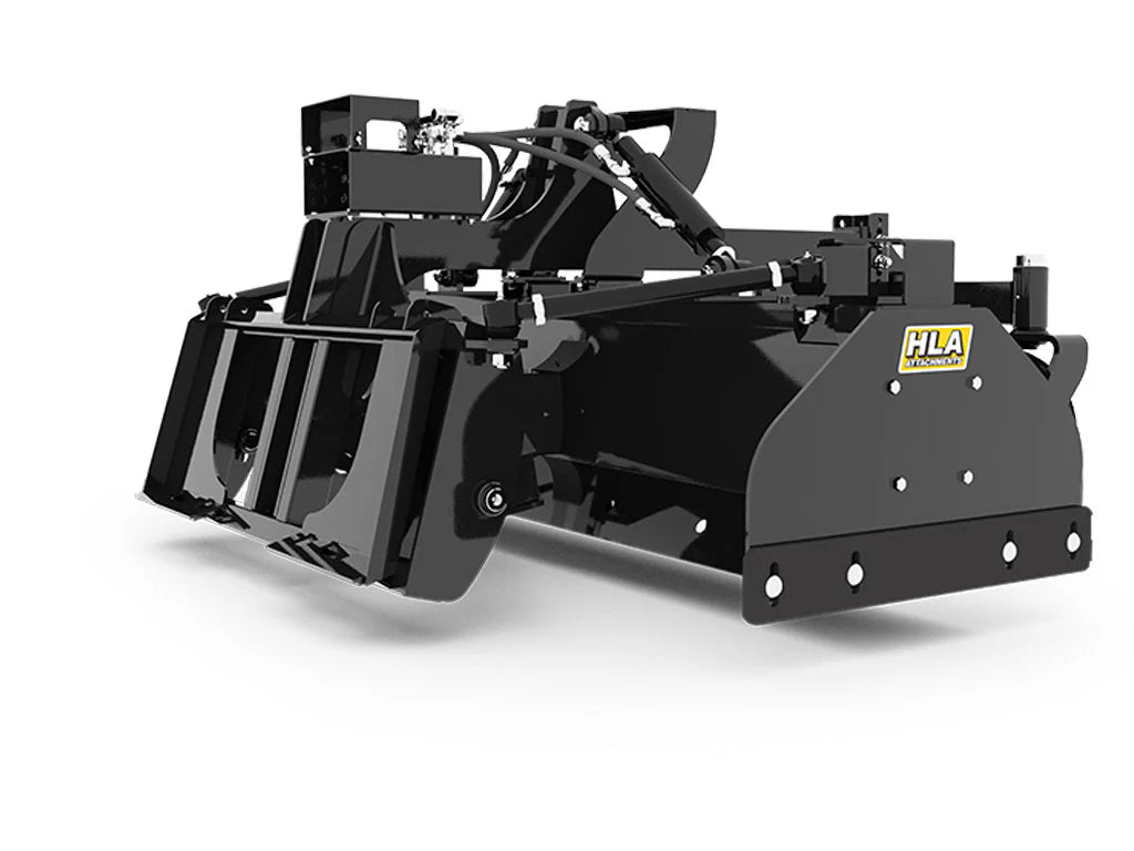 HLA Attachments Laser Grader | Model SLG84 | Width 84" inches | Standard Skid Steer Hydraulics | For Skid Steers
