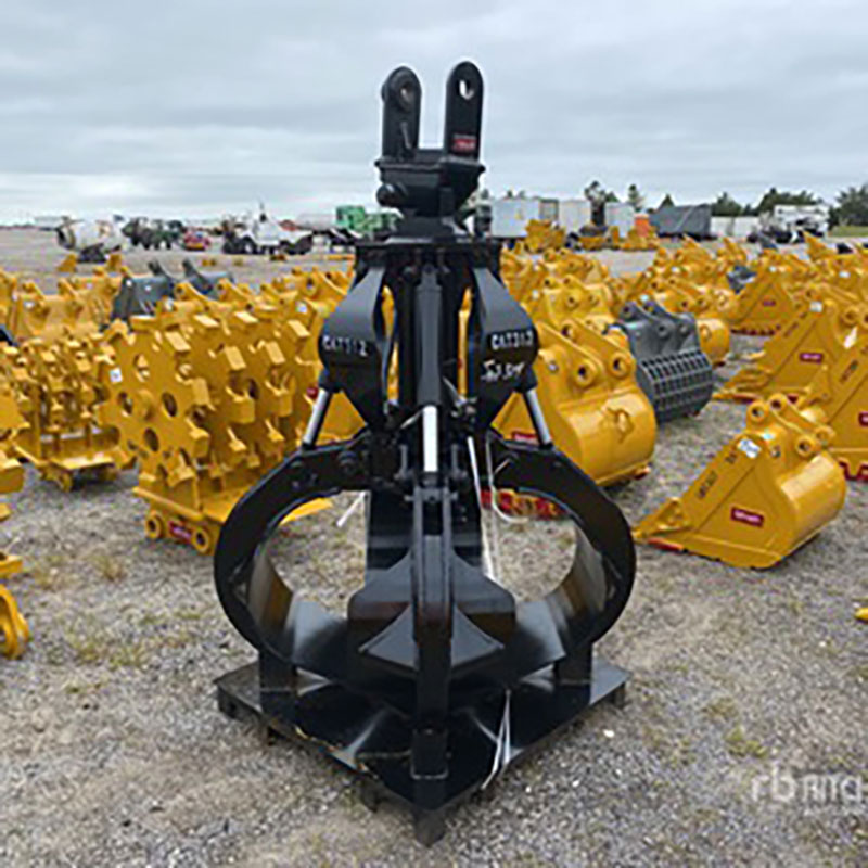 Teran Orange Peel Grapple Attachment | Model 320 & 312 | Bucket Width 93" & 80" Inch | High-Strength Steel | For Excavators