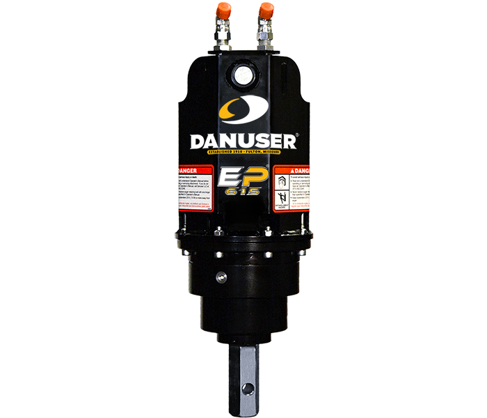 Danuser | Extreme Duty Auger Drive | Model EP615 & EP1020 | 24" & 30" Max Auger Diameter | 2" Hex Shaft | Horsepower 12.3 To 30.6 HP | For Tractors