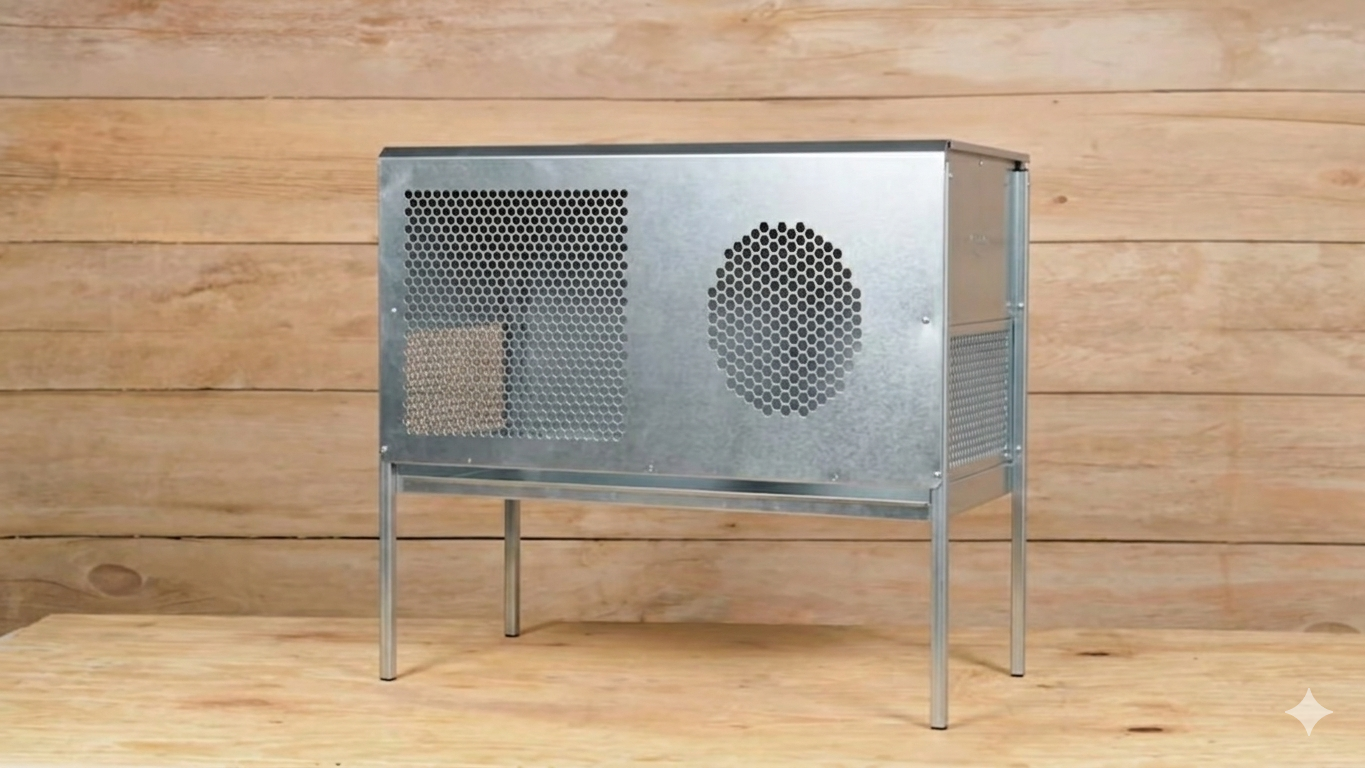 Aluminum Outfitters Chick Brooder | Length 48", 72" & 96" | Chicks Capacity 50, 100 & 150