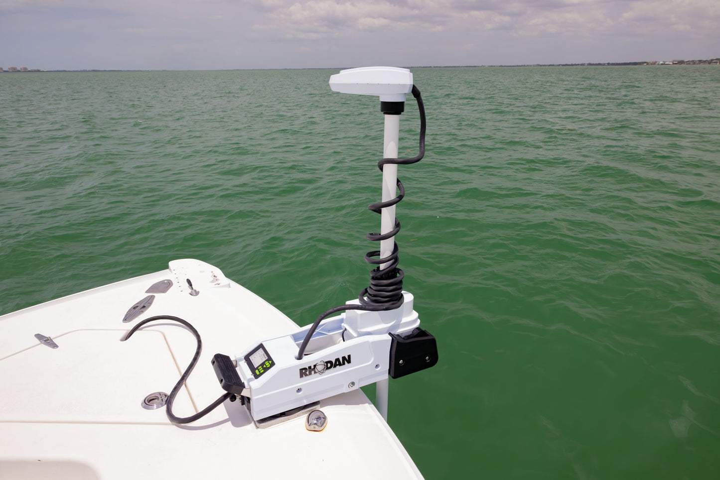 Rhodan Gen 5 GPS-Guided Trolling Motor | Voltage 24V | Recommended Boat Size 6,000 lbs